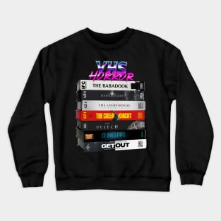 VHS Horror New Crewneck Sweatshirt